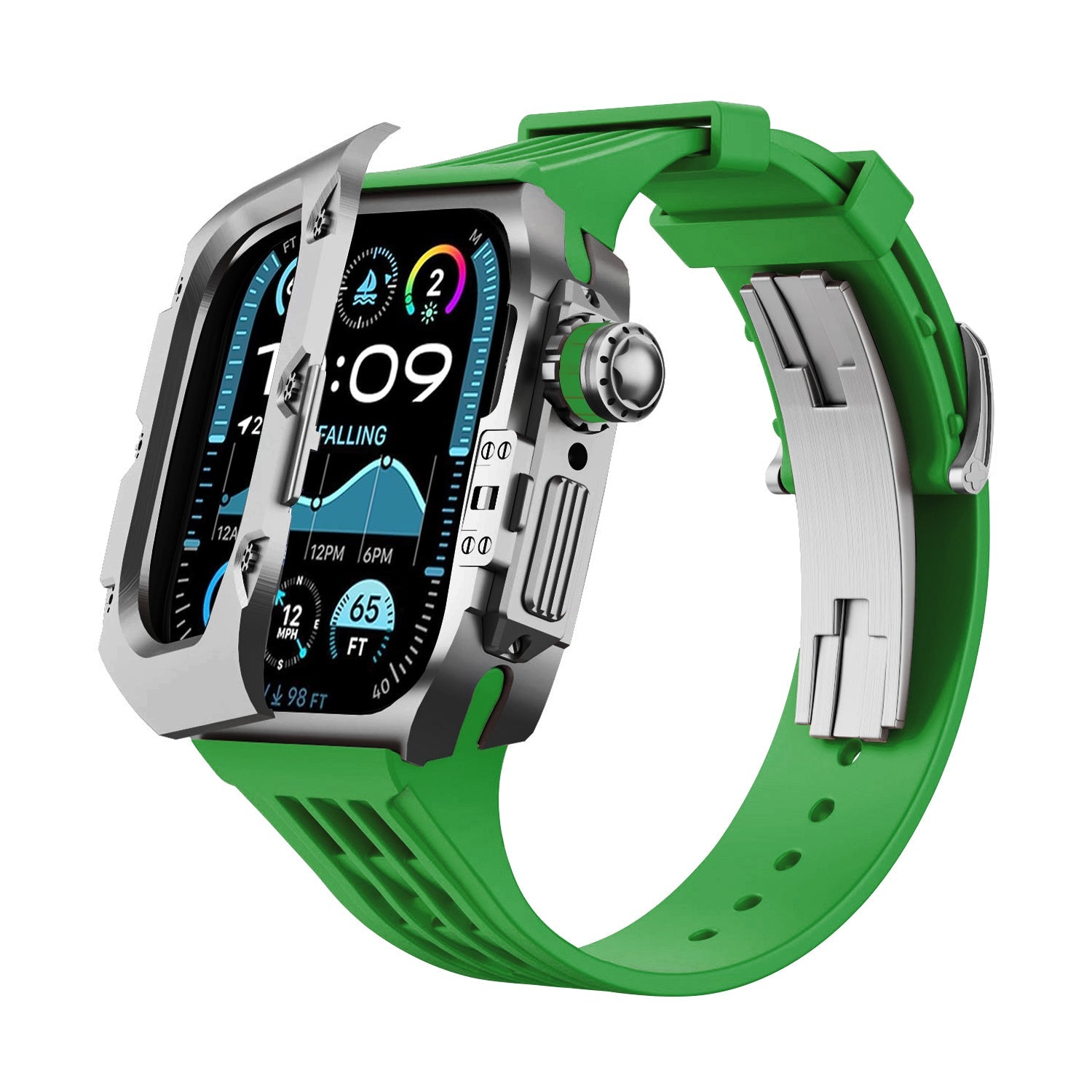 MC-Flipro Apple Watch Case - Titanium Case