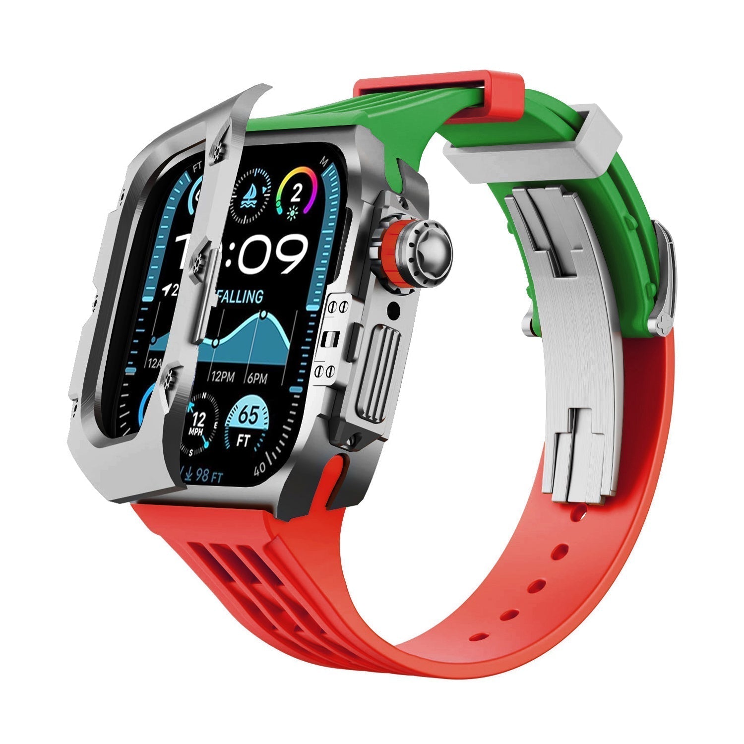 MC-Flipro Apple Watch Case - Titanium Case